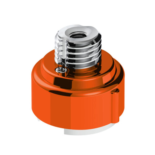 M30X3.5 Thread-On Gearshift Adapter W/LED Mount For Eaton-Fuller 9/10 Speed -Cadmium Orange 71061