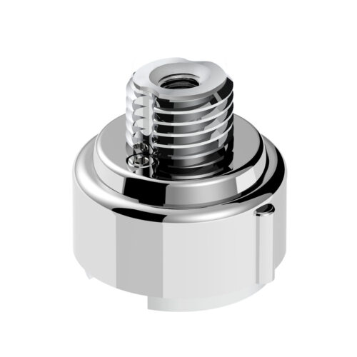 M30X3.5 Thread-On Gearshift Adapter W/LED Mount For Eaton-Fuller 9/10 Speed -Liquid Silver 71065