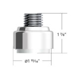 M30X3.5 Thread-On Gearshift Adapter W/LED Mount For Eaton-Fuller 9/10 Speed -Pearl White - Image 4