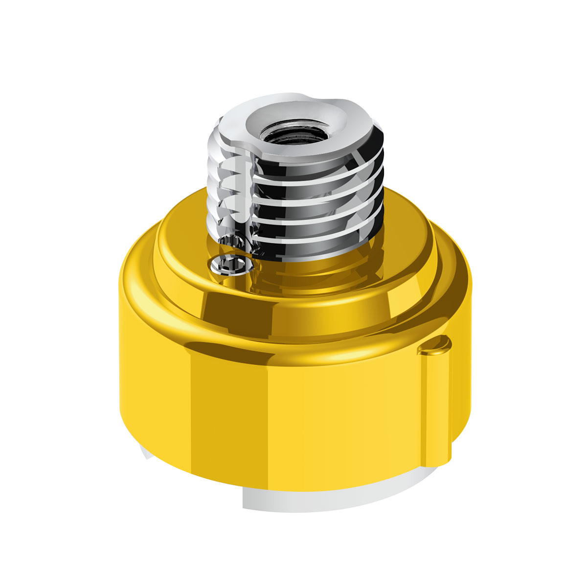 M30X3.5 Thread-On Gearshift Adapter W/LED Mount For Eaton-Fuller 9/10 Speed -Electric Yellow 71067