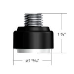 M30X3.5 Thread-On Gearshift Adapter W/LED Mount For Eaton-Fuller 9/10 Speed -Candy Black - Image 4
