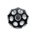 Thread-On Matte Black Phoenix Style Ball Gearshift Knob With LED 13/15/18 Speed Adapter-Red LED - Image 6