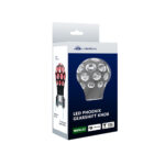 Thread-On Matte Black Phoenix Style Ball Gearshift Knob With LED 13/15/18 Speed Adapter-Red LED - Image 11