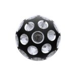 Thread-On Matte Black Phoenix Style Ball Gearshift Knob With LED 13/15/18 Speed Adapter-White LED - Image 4