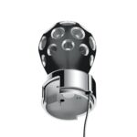 Thread-On Matte Black Phoenix Style Ball Gearshift Knob With LED 13/15/18 Speed Adapter-White LED - Image 5