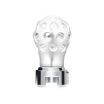 Thread-On Annodized Phoenix Style Ball Gearshift Knob With LED 13/15/18 Speed Adapter-White LED 71087