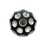 Thread-On Matte Black Phoenix Style Ball Gearshift Knob With LED 13/15/18 Speed Adapter-Green LED - Image 6