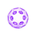 Thread-On Annodized Phoenix Style Ball Gearshift Knob With LED 13/15/18 Speed Adapter-Purple LED - Image 5