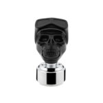 Thread-On Skull Biker Shift Knob & Adapter For Eaton Fuller Style 9/10 Shifter-Black 71120