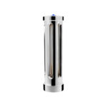 M30X3.5 Thread-On Sonoma Style Gearshift Knob-Blue Crystal/Chrome - Image 3