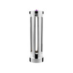 M30X3.5 Thread-On Sonoma Style Gearshift Knob-Purple Crystal/Chrome - Image 2