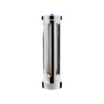 M30X3.5 Thread-On Sonoma Style Gearshift Knob-Purple Crystal/Chrome - Image 3