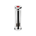 M30X3.5 Thread-On Sonoma Style Gearshift Knob-Red Crystal/Chrome 71126