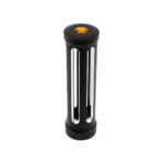 M30X3.5 Thread-On Sonoma Style Gearshift Knob-Amber Crystal/Matte Black 71128