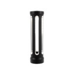 M30X3.5 Thread-On Sonoma Style Gearshift Knob-Clear Crystal/Matte Black - Image 2