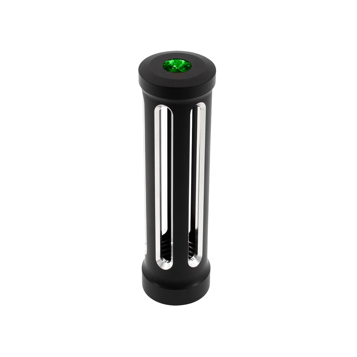 M30X3.5 Thread-On Sonoma Style Gearshift Knob-Dark Green Crystal/Matte Black 71131