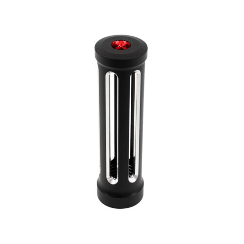 M30X3.5 Thread-On Sonoma Style Gearshift Knob-Red Crystal/Matte Black 71133
