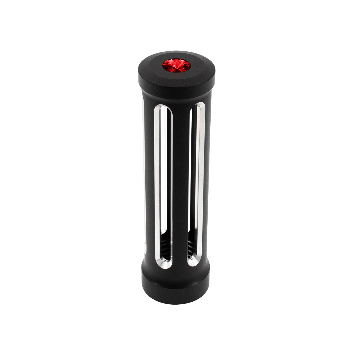M30X3.5 Thread-On Sonoma Style Gearshift Knob-Red Crystal/Matte Black 71133