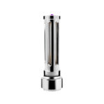 Thread-On Chrome Sonoma Style Gearshift Knob With LED 9/10 Speed Adapter-Purple Crystal/Purple LED - Image 6