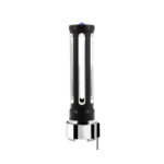 Thread-On Matte Black Sonoma Style Gearshift Knob With LED 9/10 Speed Adapter-Blue Crystal/Blue LED - Image 4