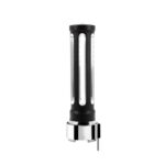 Thread-On Matte Black Sonoma Style Gearshift Knob With LED 9/10 Speed Adapter-Clear Crystal/White LED - Image 3