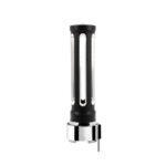 Thread-On Matte Black Sonoma Style Gearshift Knob With LED 9/10 Speed Adapter-Clear Crystal/White LED - Image 4
