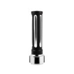 Thread-On Matte Black Sonoma Style Gearshift Knob With LED 9/10 Speed Adapter-Clear Crystal/White LED - Image 5