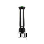 Thread-On Matte Black Sonoma Style Gearshift Knob With LED 9/10 Speed Adapter-Dark Green Crystal/Green LED - Image 4