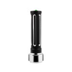 Thread-On Matte Black Sonoma Style Gearshift Knob With LED 9/10 Speed Adapter-Dark Green Crystal/Green LED - Image 6