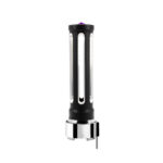 Thread-On Matte Black Sonoma Style Gearshift Knob With LED 9/10 Speed Adapter-Purple Crystal/Purple LED - Image 4