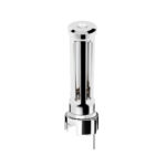 Thread-On Chrome Sonoma Style Gearshift Knob With LED 13/15/18 Speed Adapter-Clear Crystal/White LED - Image 2