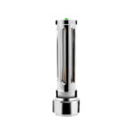 Thread-On Chrome Sonoma Style Gearshift Knob With LED 13/15/18 Speed Adapter-Dark Green Crystal/Green LED - Image 6