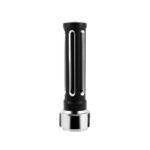 Thread-On Matte Black Sonoma Style Gearshift Knob With LED 13/15/18 Speed Adapter-Clear Crystal/White LED - Image 6