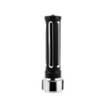 Thread-On Matte Black Sonoma Style Gearshift Knob With LED 13/15/18 Speed Adapter-Purple Crystal/Purple LED - Image 6