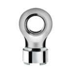 Thread-On Charlotte Style Gearshift Knob With 9/10 Speed Adapter-Chrome - Image 2