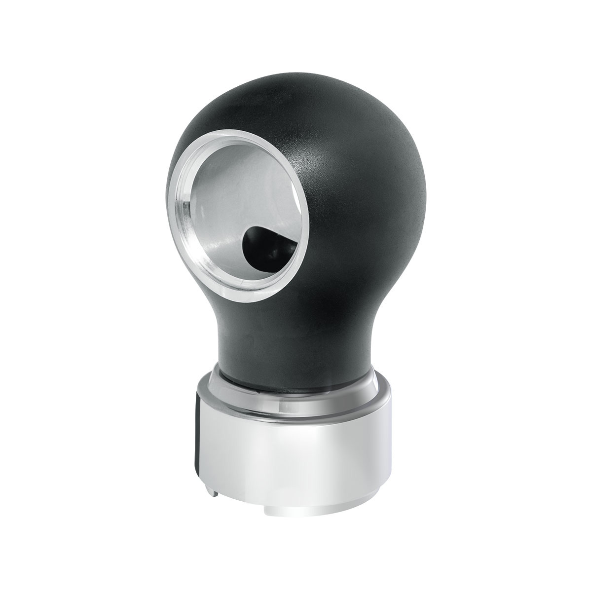 Thread-On Charlotte Style Gearshift Knob With 9/10 Speed Adapter-Matte Black 71161