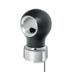 Thread-On Matte Black Charlotte Style Gearshift Knob With LED 9/10 Speed Adapter-Green LED - Image 2