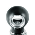 Thread-On Matte Black Charlotte Style Gearshift Knob With LED 9/10 Speed Adapter-Purple LED - Image 6