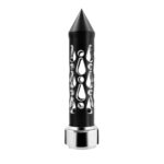 Thread-On Brooklyn Style Spike Gearshift Knob With LED 9/10 Speed Adapter-Matte Black/White LED - Image 6