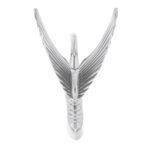Die-Cast Swan Hood Ornament - Chrome - Image 5