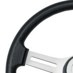 18" Polyurethane Rim 4 Spoke Steering Wheel With Horn Bezel - Image 3