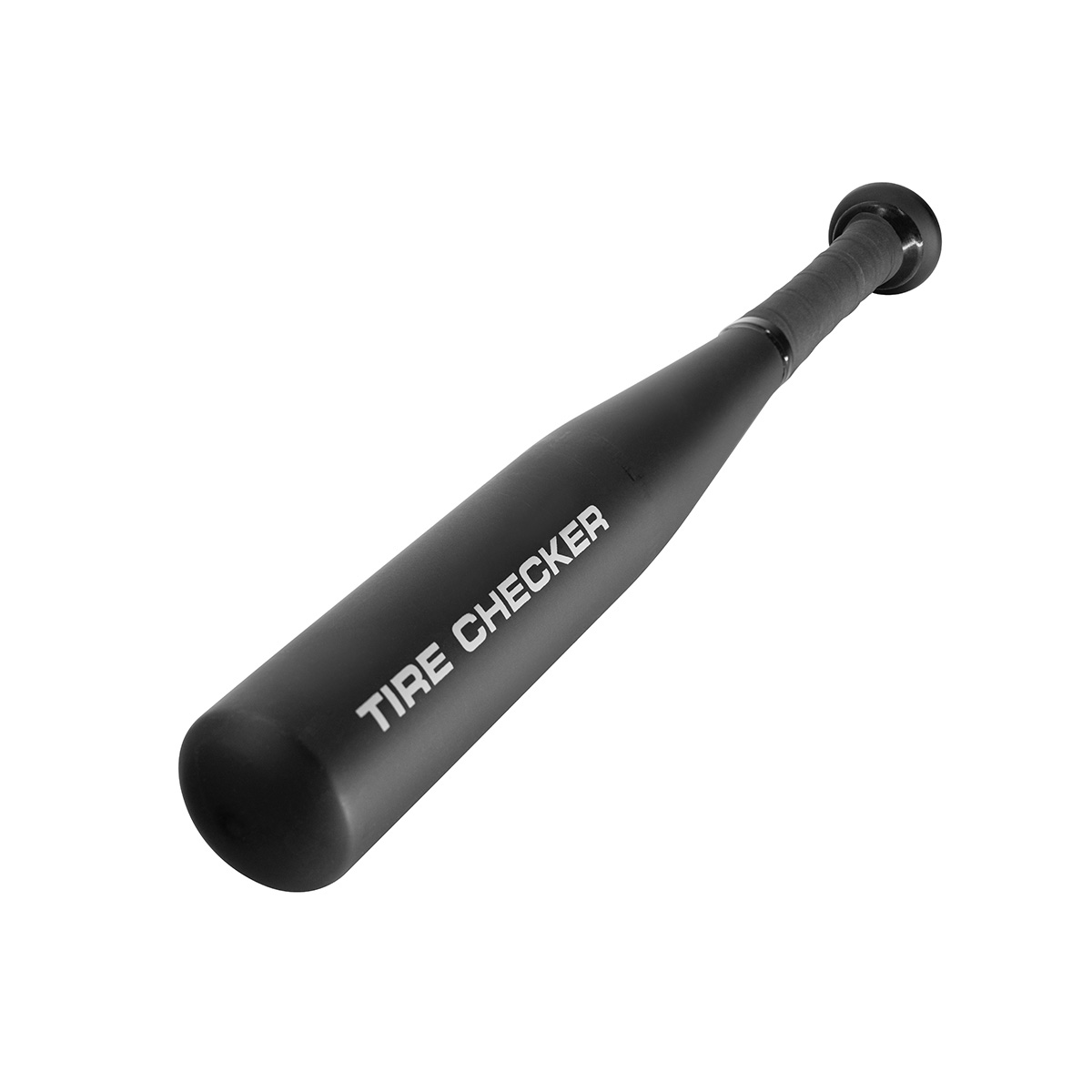 17" Aluminum Tire Checker Bat-Matte Black 90056