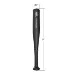 17" Aluminum Tire Checker Bat-Matte Black - Image 6