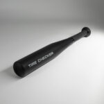 17" Aluminum Tire Checker Bat-Matte Black - Image 7