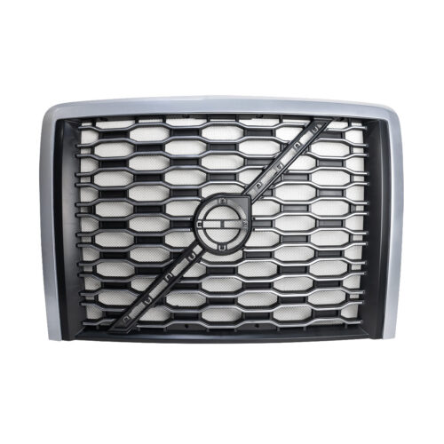 Grille With Bug Screen For 2018-2024 Volvo VNL-Silver 21826