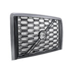 Grille With Bug Screen For 2018-2024 Volvo VNL-Silver - Image 2