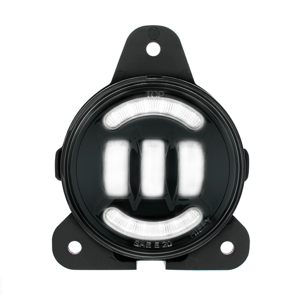 Blackout 6 LED Competition Series Projector Fog Light For 2018-2024 Volvo VNR 32816