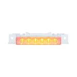 6 LED Competition Series Exterior Visor Light For 1996-2024 Volvo VNL-Amber LED/Clear Lens(5 Pcs) - Image 4