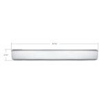 ABS Center Bumper Trim For 2018-2024 Volvo VNL - Image 5