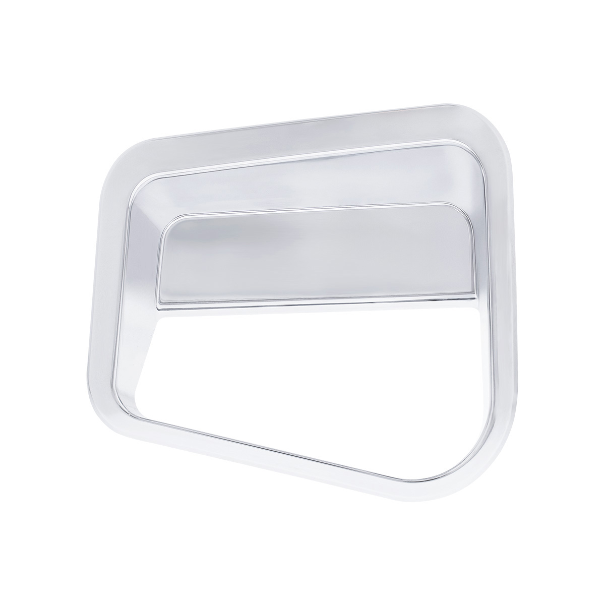 Chrome Plastic Fairing Latch Cover For 2018-2024 Volvo VNL-Passenger Front 42529